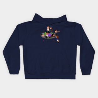Team Roswell Going To Space Kids Hoodie
